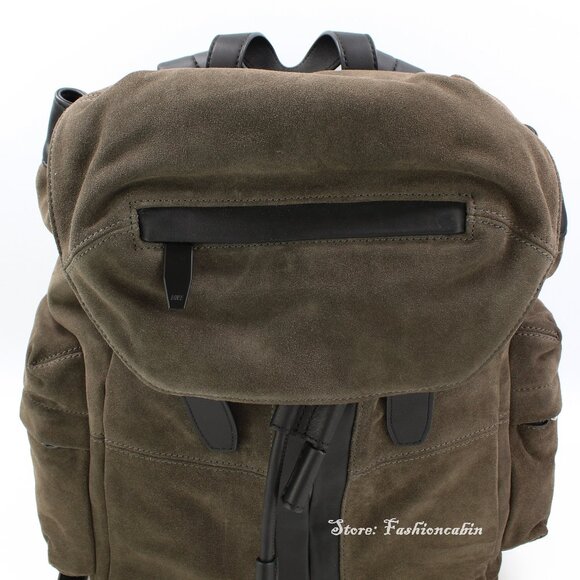 NEW Alexander Wang Suede Backpack for Men | Sleek Daily, Work, & Travel Bag - Picture 5 of 16